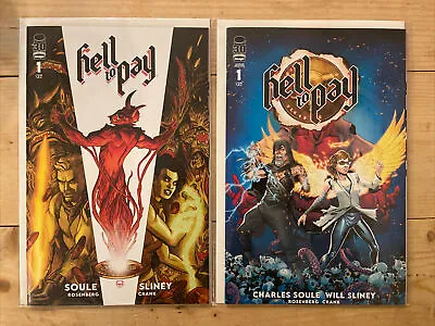 Buy Hell To Pay #1 1st Print & #1 2nd Print Image Comics Soule NM+ • 39.97£