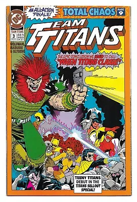 Buy Team Titans #3 : VF/NM :  Out Of Chaos!  : Total Chaos : New Titans • 1.25£