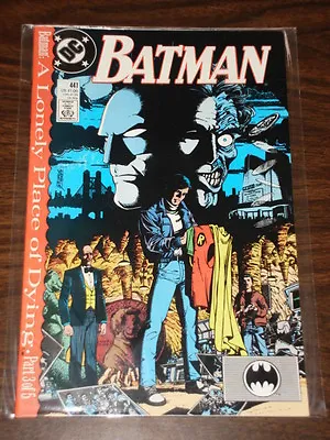 Buy Batman #441 Dc Comics Dark Knight Nm Condition November 1989 • 3.99£