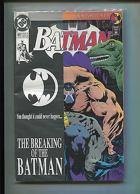 Buy Batman #497 (9.2 Or Better) Batman Gets His Back Broken By Bane! Key • 7.95£