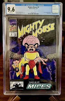 Buy Mighty Mouse #4 - CGC 9.6 - Homage To George Perez's Crisis On Infinite Earths • 88.35£