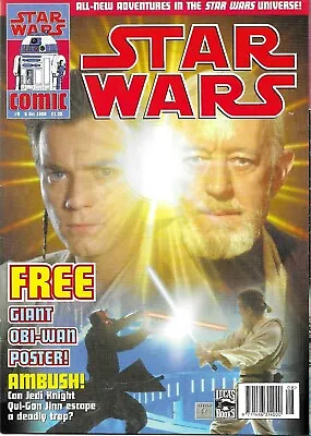 Buy STAR WARS COMIC #8 (VOL 1) OBI-WAN KENOBI  TITAN COMICS UK / 5th OCT 1999 / V/G • 6.95£