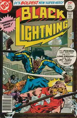 Buy Black Lightning (1st Series) #1 FN; DC | 1st Appearance Black Lightning - We Com • 59.28£