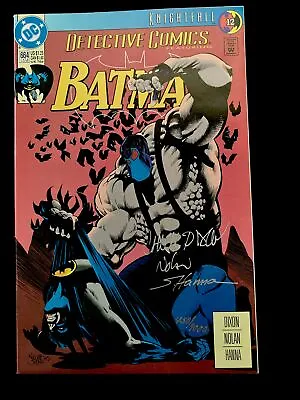 Buy Detective Comics #664 3 Signatures Chuck Dixon, Graham Nolan, Scott Hanna W/COA • 599.64£