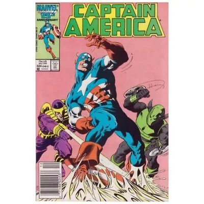 Buy Captain America (1968 Series) #324 Newsstand In VF + Cond. Marvel Comics [k  • 7.40£