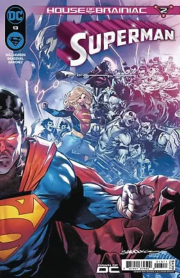Buy Superman #13 Cvr A Rafa Sandoval Connecting (house Of Brainiac) (17/04/2024) • 3.95£