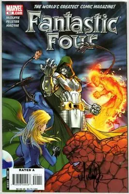 Buy Fantastic Four #551 Df Dynamic Forces Signed Michael Turner Coa Ltd 76 Marvel • 34.95£
