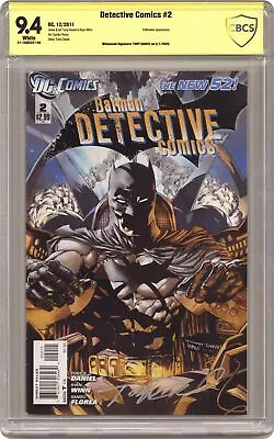 Buy Detective Comics #2 CBCS 9.4 SS Daniel. 2011 21-1EAEE22-145 • 41.82£