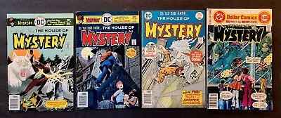 Buy Do You Dare Enter The House Of Mystery #241,242,249,254 Dc 1976 Lot/run Of 4 Vf- • 29.34£