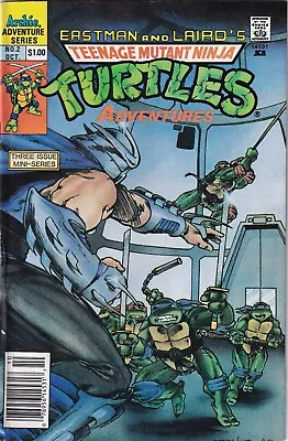 Buy EASTMAN And LAIRD'S TEENAGE Mutant NINJA Turtles Adventures # 2 - ARCHIE 1988 • 11.15£