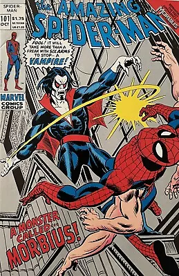 Buy Amazing Spider-man (#101) 2nd Print Silver Cover 1st Appearance Of Morbius Key • 19.86£