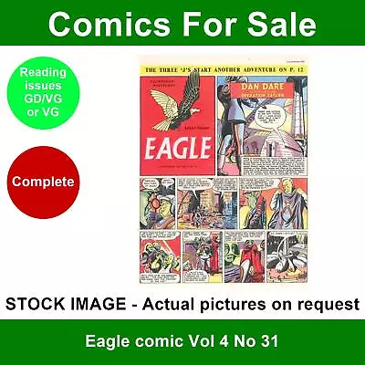 Buy Eagle Comic Vol 4 No 31 - GD/VG To VG - 06 November 1953 - NO SUPPLEMENT • 4.99£