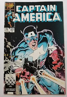 Buy Captain America #321 (Marvel Comics, 1986) VG • 5.78£