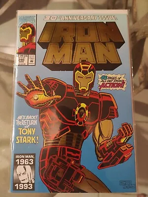 Buy Iron Man #290/#289 SET (2) MARVEL COMICS Mar 1993, FOIL COVER NM  • 21.28£