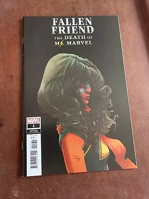 Buy Fallen Friend The Death Of Ms Marvel #1 September 2023 Marvel Comic Book Variant • 2£