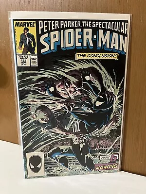 Buy Spectacular Spider-Man 132 🔥1987 Death Of KRAVEN🔥The Conclusion🔥Comics🔥VF+ • 11.82£