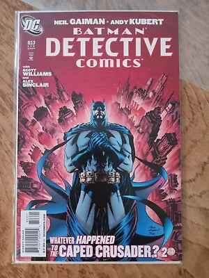 Buy Detective Comics 853 Neil Gaiman Andy Kubert Batman Homage 1:50 Variant  (2009) • 59.96£