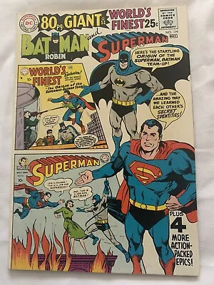 Buy 35063: DC Comics Worlds Finest #179 80 Pages Superman & Batman Rare VF/VFN ! • 25£
