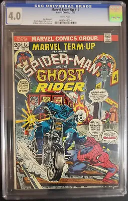 Buy Marvel Team-Up #15 CGC 4.0 Spider-Man And The Ghost Rider • 86.97£