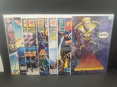 Buy Ultraverse Comic Lot Of 8 Preview Premiere Origins Year One Two Double Feature • 15.80£
