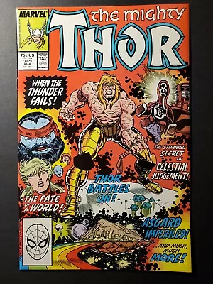 Buy Thor 389, Marvel Comics, 1988, First Replicoid, Sigurd Jarlson, Thor Replica 🔑  • 10.67£