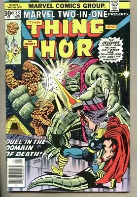 Buy Marvel Two-In-One #23-1977 Fn+ Two In One Thor Thing Human Torch • 5.53£