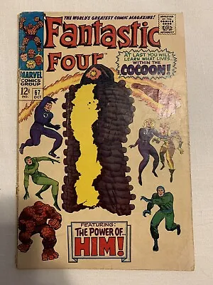 Buy Fantastic Four #67 1st Appearance HIM / Adam Warlock! Marvel 1967 • 74.92£