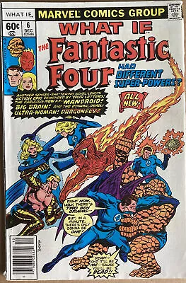 Buy WHAT IF? 6 The Fantastic Four Had Different Super-Powers ? Dec 1977 Nice Book • 14.99£