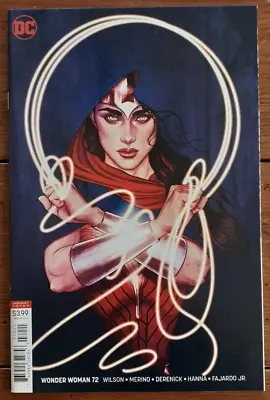 Buy Wonder Woman 72, Jenny Frison Variant Cover, Dc Comics, August 2019, Vf • 8.99£