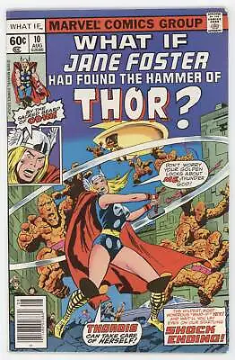 Buy What If 10 Marvel 1978 VF Jane Foster Thor John Buscema Journey Into Mystery 83 • 86.97£