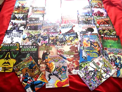 Buy Mighty Avengers 1-4 7-12 13 14 15 17 Secret Invasion 1-8 Front Line 1-5 Skrull • 200£