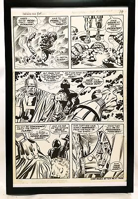 Buy Fantastic Four #84 Pg. 15 By Jack Kirby 11x17 FRAMED Original Art Poster Marvel  • 47.26£