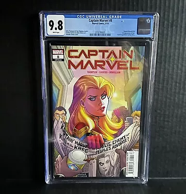 Buy Captain Marvel Vol 9 #8 1st Print Amanda Conner First Appearance Star • 79.16£