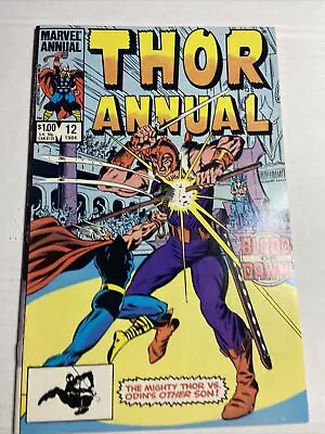 Buy Thor Annual  #12 (1st Series) Marvel  Comics 1984 Vf+ • 4.80£