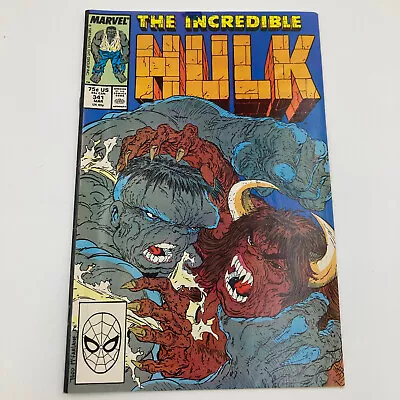 Buy Incredible Hulk Comic  #341 (1988) McFarlane Cover • 12£