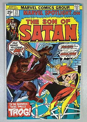 Buy Marvel Spotlight The Son Of Satan # 23 VF- Daimon Hellstrom Comics • 11.85£