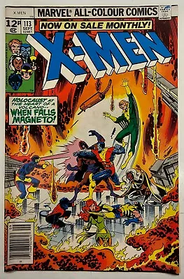 Buy Bronze Age Marvel Comics Uncanny X-Men Key Issue 113 Higher Grade VG/FN • 1.60£