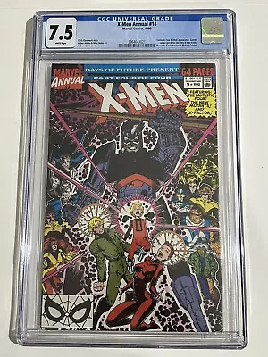 Buy Uncanny X-Men Annual 14 1st Appearance Of GAMBIT Cameo CGC 7.5 WHITE Pgs • 40.12£