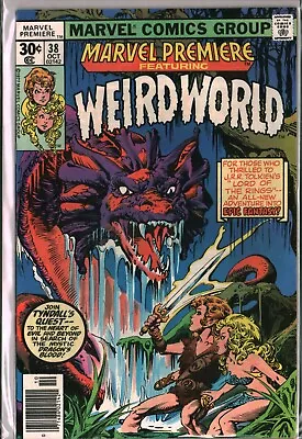 Buy MARVEL PREMIERE #38 KEY 1st Appearance WEIRD WORLD (1977) Bronze Age NM (9.4) • 19.98£
