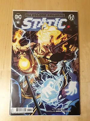 Buy Static: Season One #6 Cover A First Printing DC Comics 2022 1st Cameo Of Ebon • 1.59£