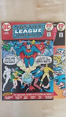 Buy Justice League Of America #107 +108  1st  Team App Freedom Fighters 1st Earth X. • 50£