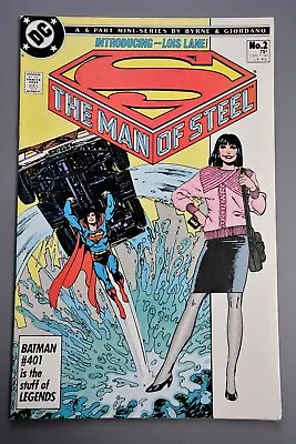 Buy Comic, Superman The Man Od Steel Mini-Series #2 • 4£