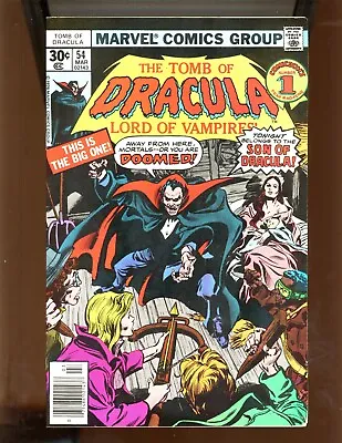Buy (1977) Tomb Of Dracula #54 - KEY ISSUE! 1ST CAMEO APPEARANCE OF JANUS! (7.5/8.0) • 8.50£
