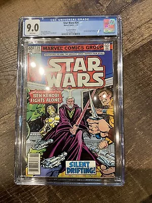 Buy Star Wars #24 CGC 9.0 (Marvel Comics 1979) WHITE PAGES • 47.44£