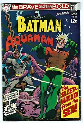 Buy THE BRAVE & THE BOLD No.82- DC 1969 - Batman & Aquaman : Fine • 35£