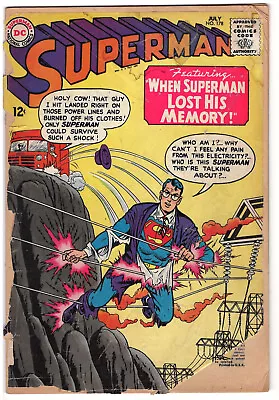 Buy DC SUPERMAN #178 Fair 1.0 1965 Silver Age Key: Debut Of Red/Gold Kryptonite • 4£