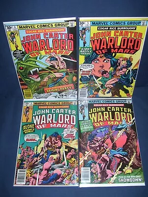 Buy John Carter Warlord Of Mars #4 & #5 Marvel Comics 1977 News Stand • 15.80£