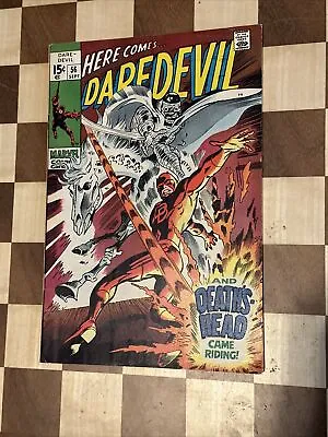 Buy Daredevil 56 VF 1st Appearance Death's Head 1969 Nice Book! Fast Shipping • 17.42£