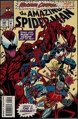 Buy Amazing Spider-Man (1963 Series) #380 VF Condition (Marvel Comics, August 1993) • 3.21£