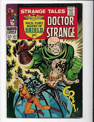 Buy Strange Tales 157 - Vg/f 5.0 - Dr. Strange - 1st Living Tribunal (1967) • 28.11£